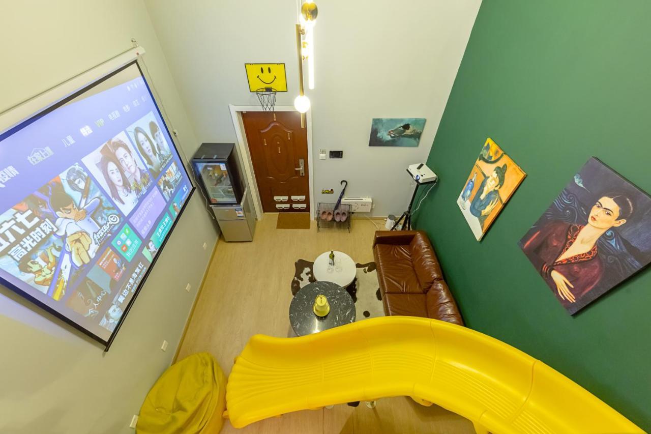 הנגז'ו Loft Apartment With Slide Hammock With Movie Viewing מראה חיצוני תמונה