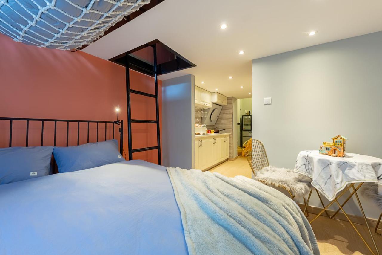 הנגז'ו Loft Apartment With Slide Hammock With Movie Viewing מראה חיצוני תמונה