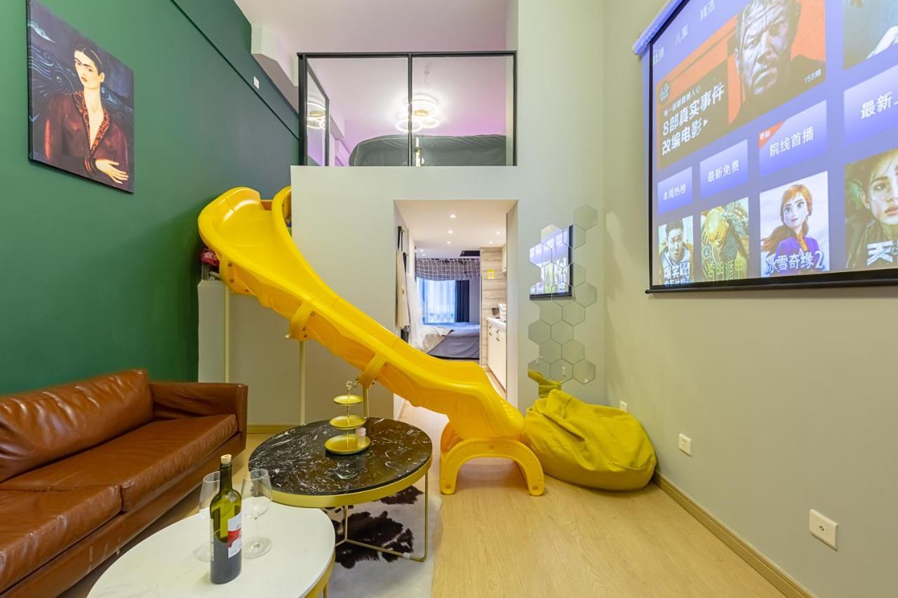 הנגז'ו Loft Apartment With Slide Hammock With Movie Viewing מראה חיצוני תמונה